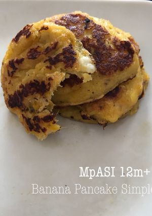 Foto resep MpASI 12m+ Banana Pancake Simple