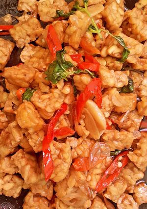 Foto resep Oseng tempe kemangi