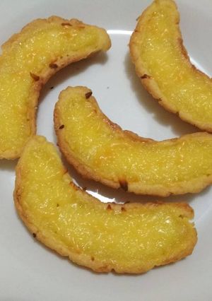 Foto resep Pie susu bentuk pisang mini