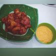 Fire Squids With Cheese Sauce