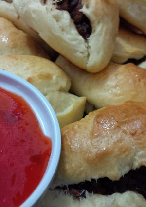 Foto resep Roti daging sapi SCD (Soft Crunchy Delicious)