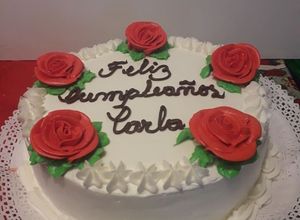 Una foto de Torta mil hojas