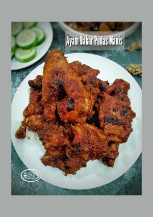 Foto resep 161. AYAM BAKAR PEDAS MANIS