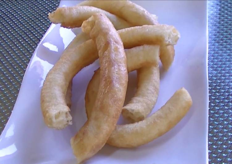 Receta de churros, porras o tejeringos Granada
