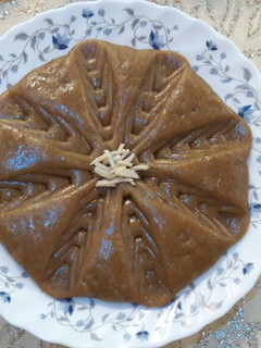 عکسی از دستور حلوا با شیره انگور