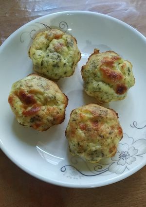 Una foto de Muffins proteico sin harina