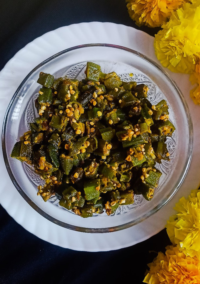 ભીંડા નું શાક રેસીપી મુખ્ય ફોટો