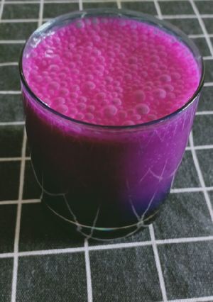 Foto resep Jus Buah Naga & Pisang