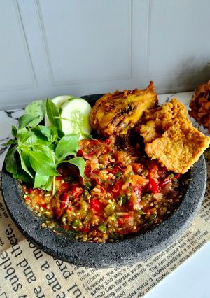 Foto resep Sambal Pecak Betawi