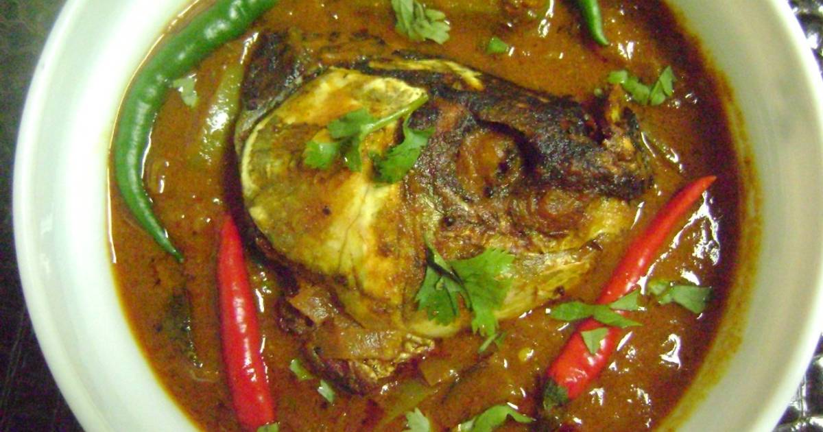 Singaporean Fish Head Curry Recipe by Bethica Das Cookpad