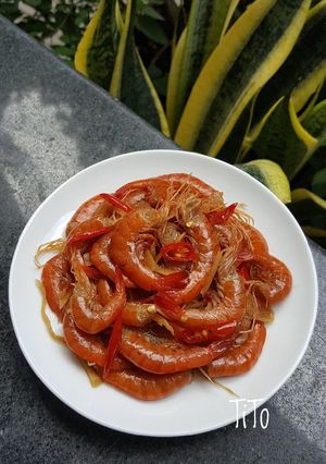 Hình của món Mắm tép.