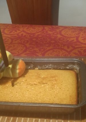 Una foto de Torta de naranja a la Antonioni