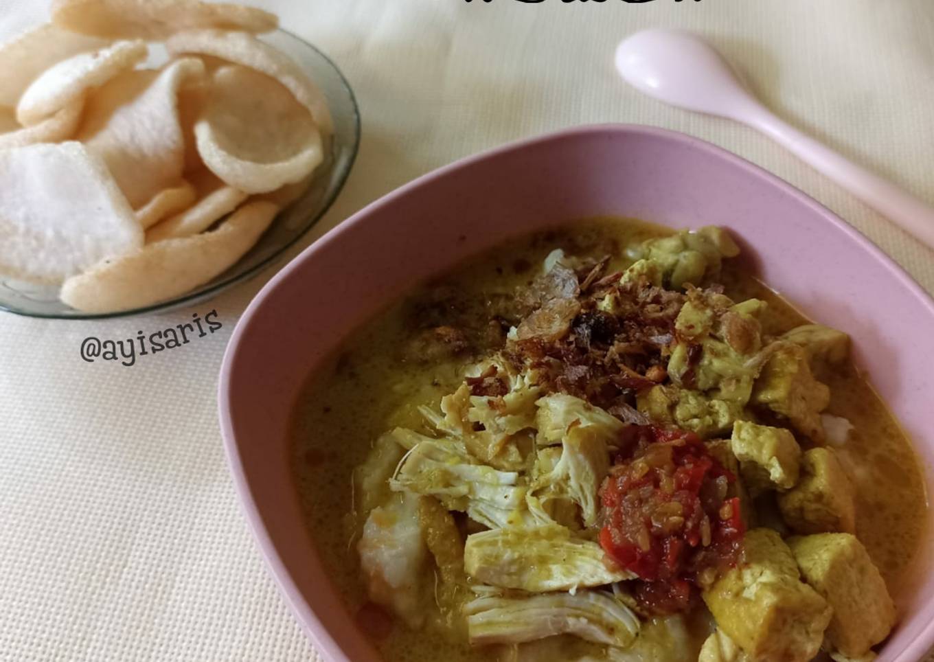 Bubur Ayam Wortel
