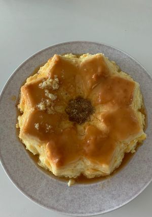 Una foto de Flan de Huevo