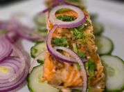 A picture of savoury salmon