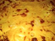 Una foto de sopa paraguaya con semolin