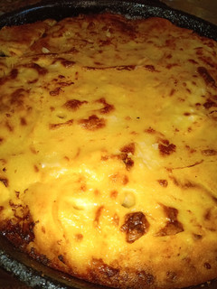 Una foto de Sopa paraguaya con sémola