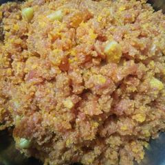 A picture of Gazar ka halwa.