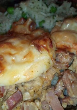 Krumplis rakott karaj recept fotója