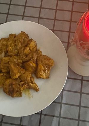 A picture of Tandoori masala chicken.
