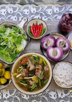 Hình của món Canh dưa chua.