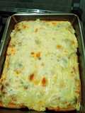 Pizza con sardinas y mozzarella