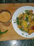 Bread pakora chat