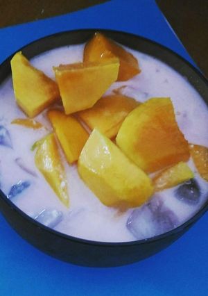 Foto resep Es yogurt mangga