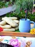 Galletitas de coco, con harina de garbanzos y harina de arroz❤