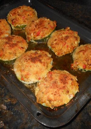Una foto de Zapallitos rellenos a mi estilo