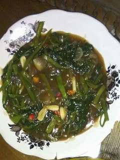 Foto resep Ongseng kangkung saus tiram