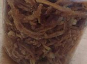 A picture of fried seaweed