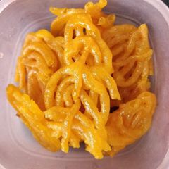 A picture of Air Fried Jalebi from Soya Flour & Puffed Rice.