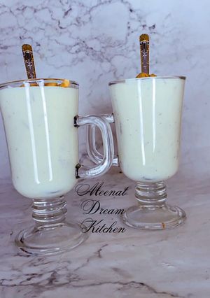 Maize pudding (kheer) ainihin hoton girkin