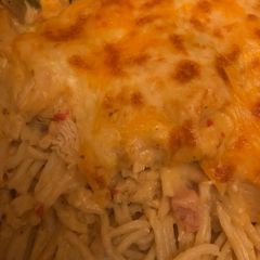A picture of Chicken Spaghetti!! 🐣.