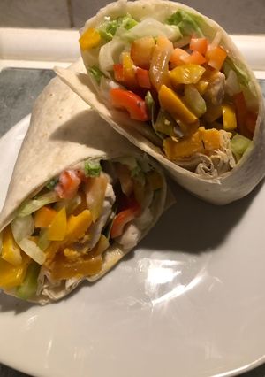 Házi dürüm/ tortilla recept fotója