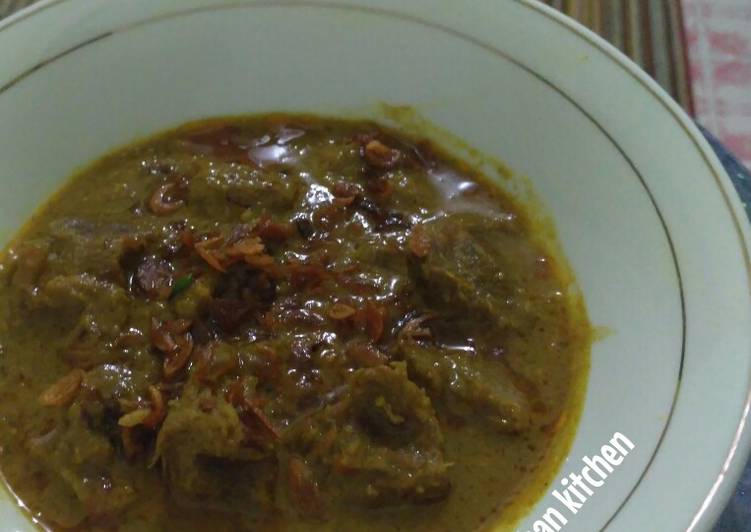 Resep Daging masak serai pedas 😉, Enak