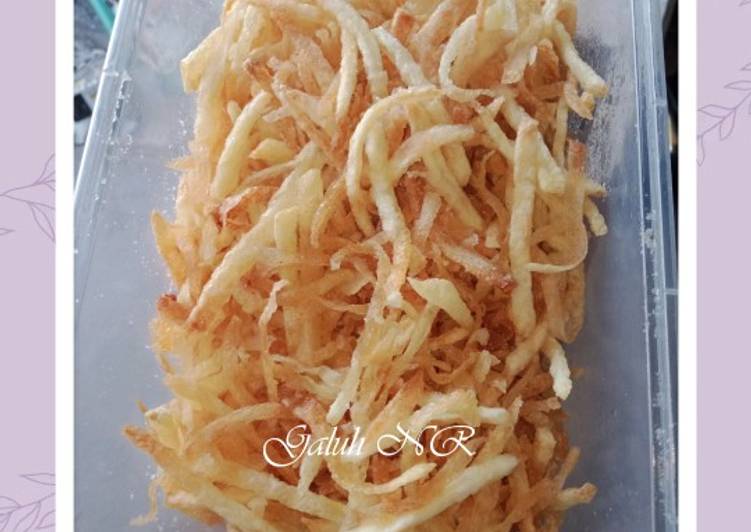 Cara Membuat Kentang Kriuk Simple/Kentang Mustofa Simple #9 yang Lezat