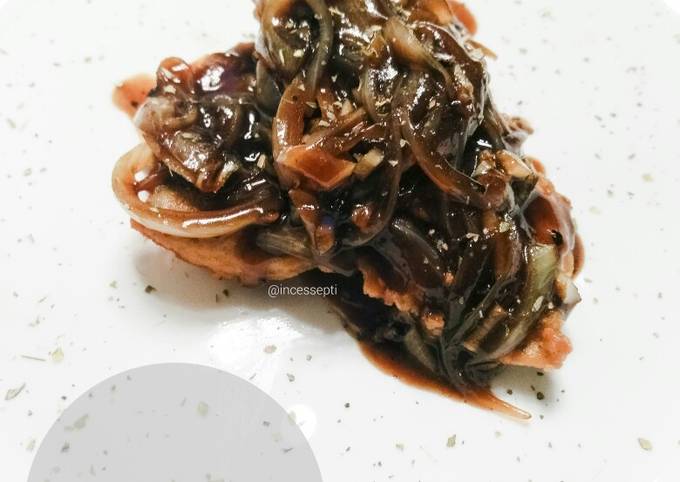 Ikan Katsu Saus Lada Hitam