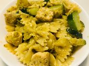 A picture of zucchini pasta