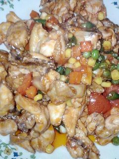 Foto resep Nugget ayam asam manis