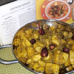 A picture of Chutneyed Potatoes.