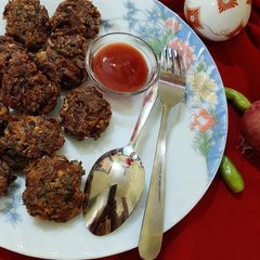 A picture of Masoor mocha pakoda.