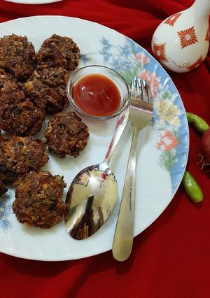 A picture of Masoor mocha pakoda.