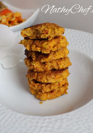 Une photo de Blinis de potimarron healthy aux flocons d'avoine