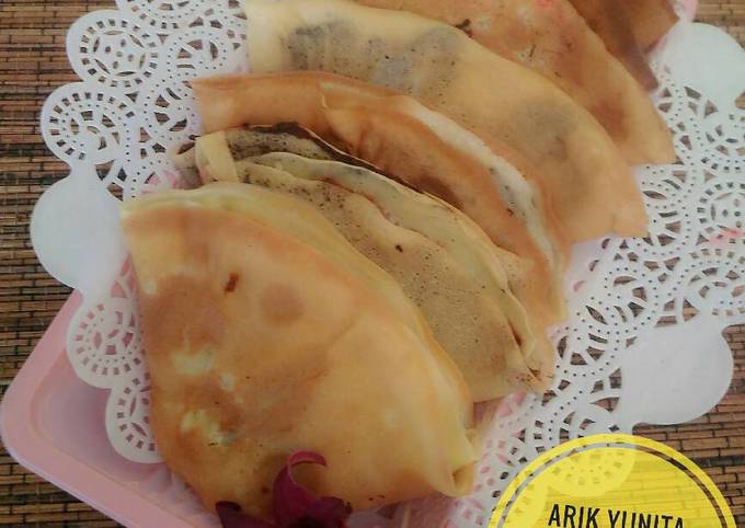 Kue Leker (crepes basah)