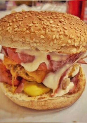 Φωτογραφία της συνταγής Burger σπιτικό 🍔😍