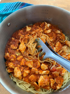 Une photo de ☆Spaghettis Bolognaise au Poulet☆
