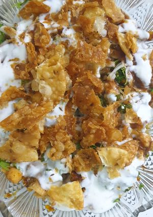 A picture of Chana chaat.