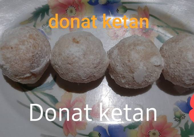 Resep Donat ketan (jajanan tradisional korea) Anti Gagal